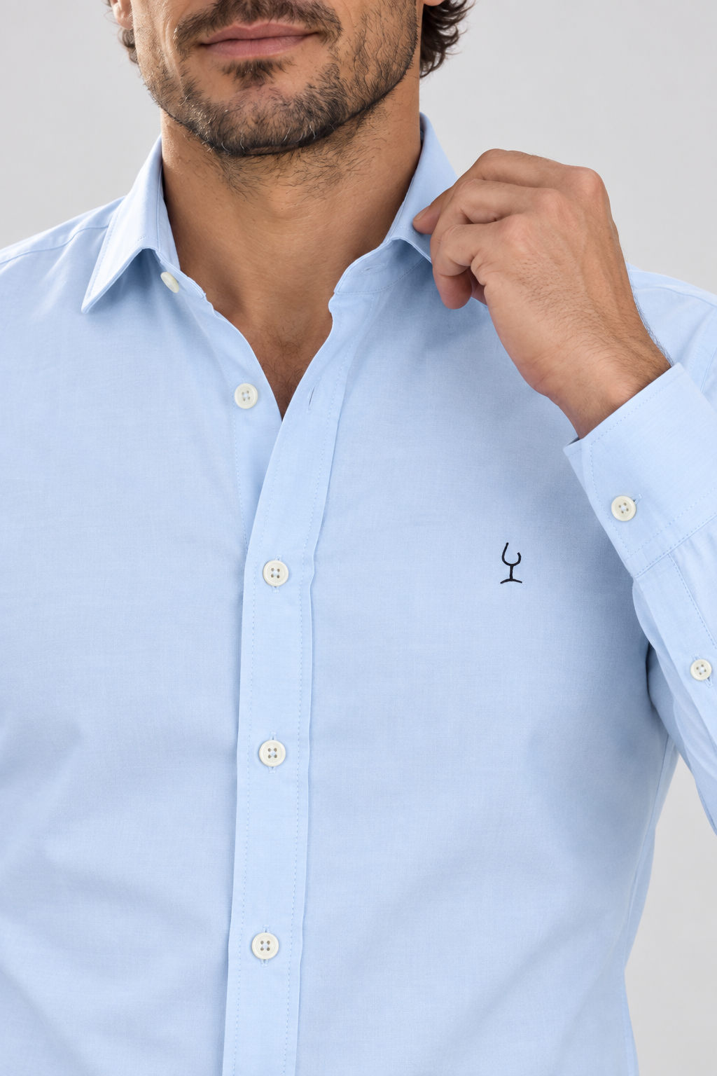 Camisa Celeste
