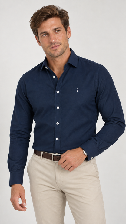 Camisa Azul Marino