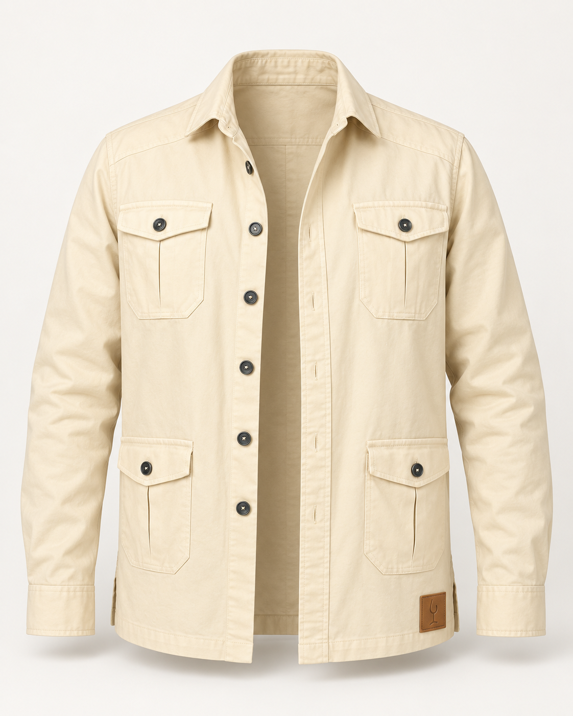 Sobre Camisa Beige