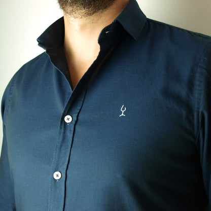 Camisa Azul Marino