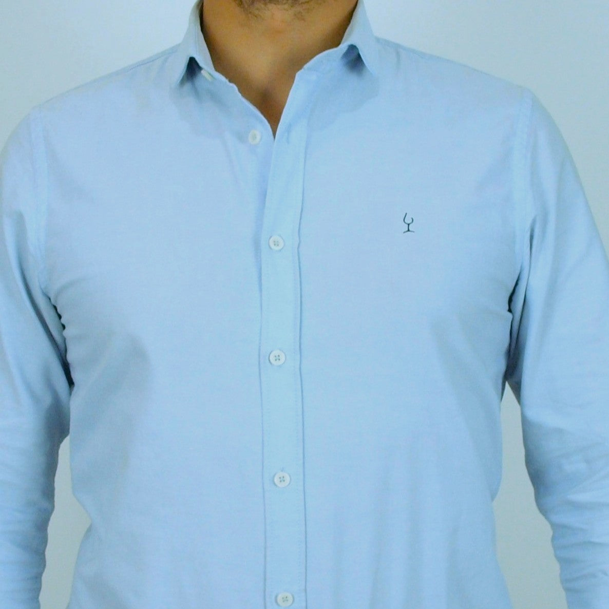 Camisa Celeste