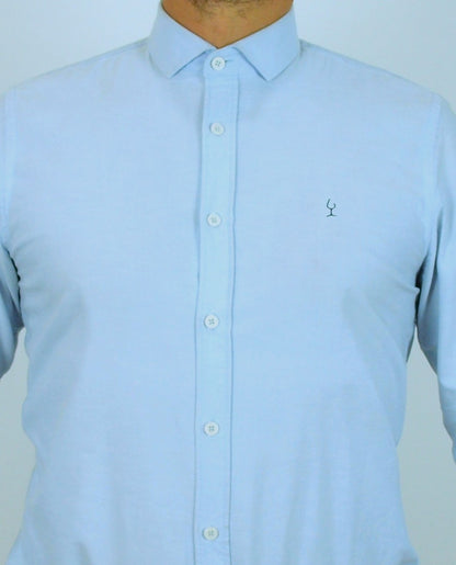 Camisa Celeste