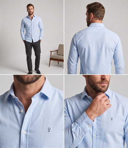 Camisa Celeste